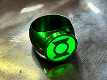 Load image into Gallery viewer, Anodized Green Willpower Ring MARK VI