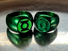Load image into Gallery viewer, Anodized DARK GREEN GL Willpower Ring