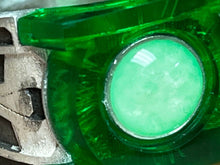 Load image into Gallery viewer, Handmade Silver and Resin KTJL Ring w/ Glow Center