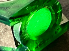 Load image into Gallery viewer, Handmade Silver and Resin Champion Willpower Ring w/ Glow Center