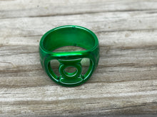 Load image into Gallery viewer, Coated Hal’s Willpower Green Lantern Ring
