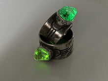 Load image into Gallery viewer, Quartz Glowing Kyber Crystal Ring / Lightsaber Ring/ Jedi Ring

